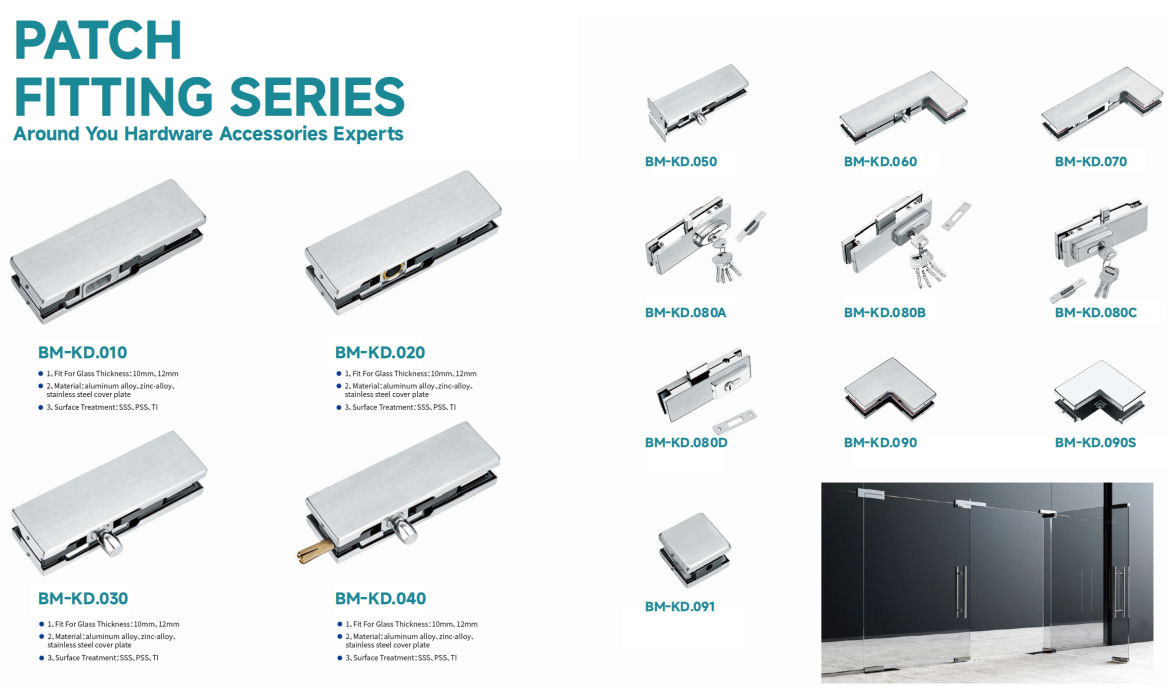 ZHUTAO Patch Fitting Catalog Series