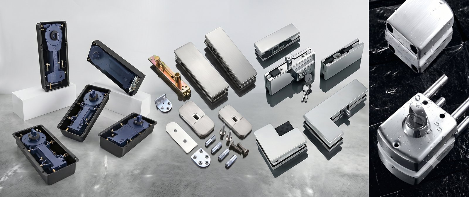 Shopping Mall Glass Door Hardware