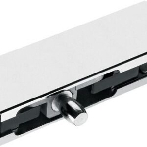 Stainless Steel Upper Patch Fitting | Frameless Glass Door Clamp for 10-12mm Safety Glass | Commercial Glass Hardware Solutions for Global Export
